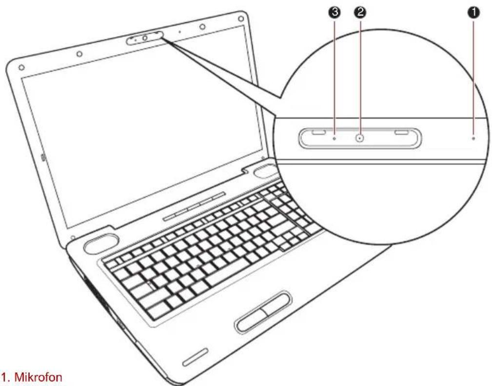 TOSHIBA Satellite L550D - Verwenden der Webcam - 1
