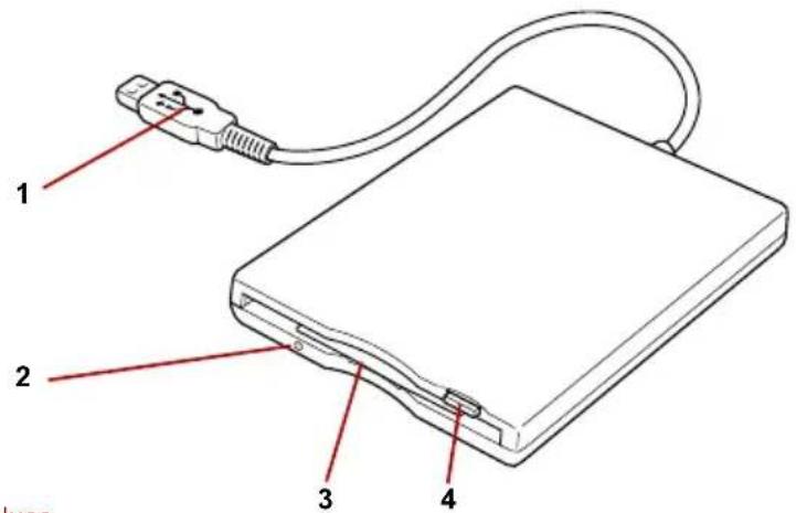TOSHIBA Satellite L550D - USB-Diskettenlaufwerk - 2