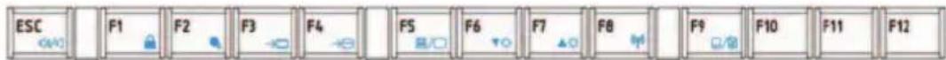 TOSHIBA Satellite L550D - Funktionstasten F1 ... F12 - 1