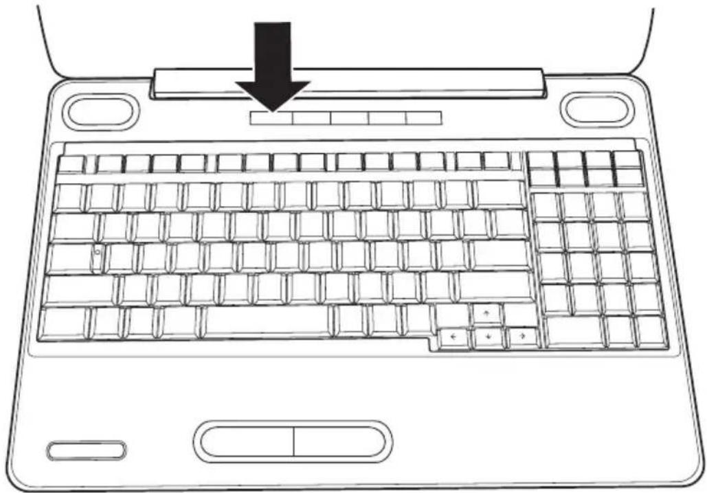 TOSHIBA Satellite L550D - Einschalten des Computers - 2