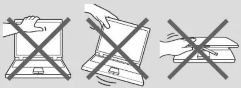 TOSHIBA Satellite S70t-A - Öffnen des Bildschirms - 4
