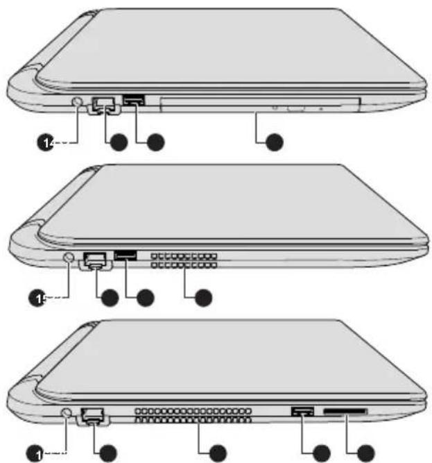 TOSHIBA Satellite S50-B - Linke Seite - 1