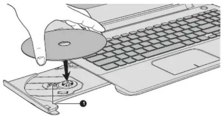 TOSHIBA Satellite S50-B - Verwenden der optischen Laufwerke - 3