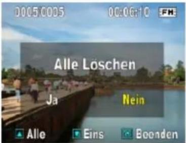 TOSHIBA Camileo h20 - Löschen von Filmen - 3