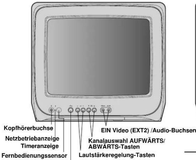 TOSHIBA 14N31D - Fernsehgerät und Fernbedienung - 1