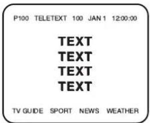 TOSHIBA 14N31D - Videotext - 2