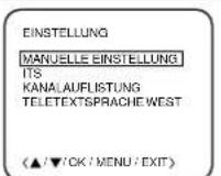 TOSHIBA 14N31D - Manuelle Einstellung - 3