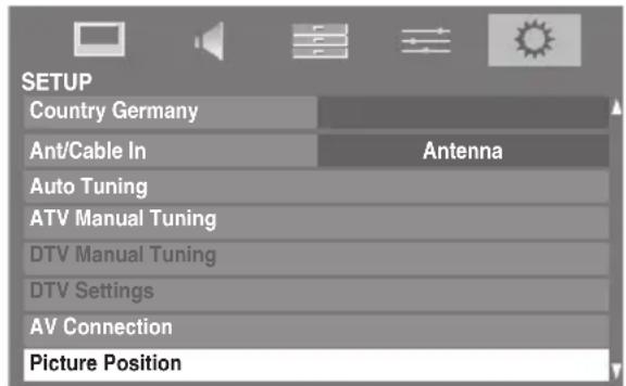TOSHIBA 55SV685D - Picture Position - 1