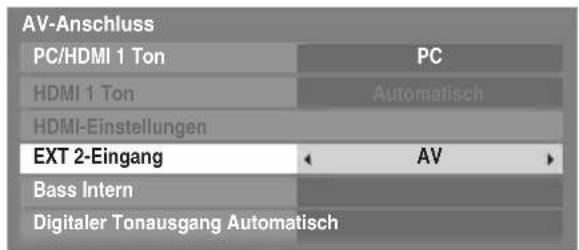 TOSHIBA 55ZV635D - Auswahl des EINGANGS-Signals - 1