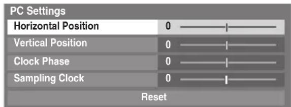 TOSHIBA 46SV685D - Horizontal and Vertical Position - 2