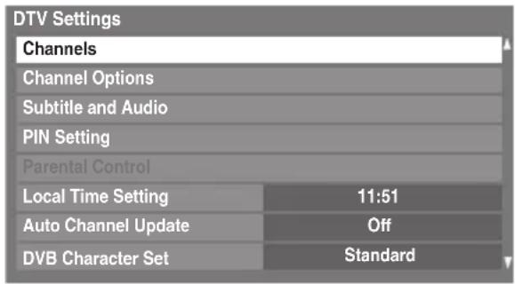 TOSHIBA 46SV685D - Channels - 1