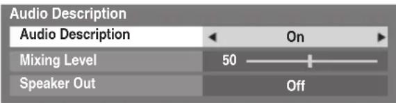 TOSHIBA 46SV685D - Audio Description - 1
