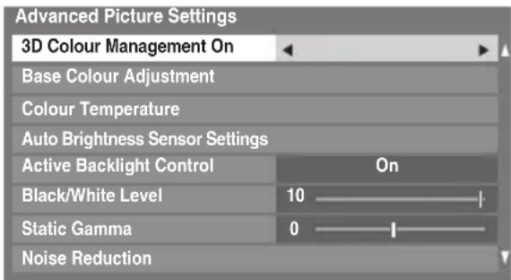 TOSHIBA 46SV685D - 3D Colour Management - 1