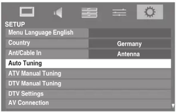 TOSHIBA 46SV685D - Auto Tuning - 1
