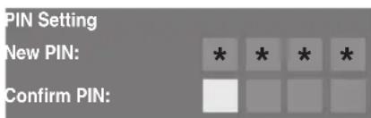 TOSHIBA 46RV733 - Setting the PIN - 3