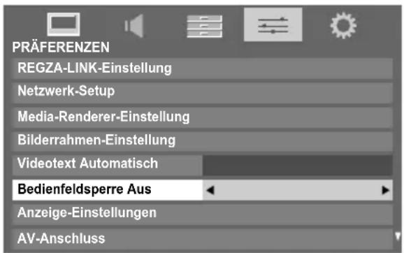 TOSHIBA 46MV732 - Bedienfeldsperre - 2