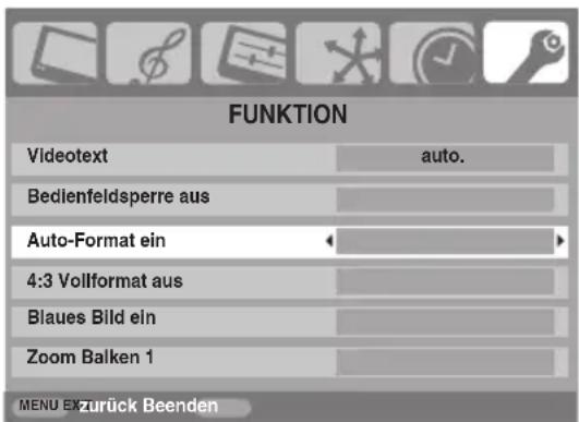 TOSHIBA 37XV503DG - Automatische Formateinstellung (Breitbild) - 1