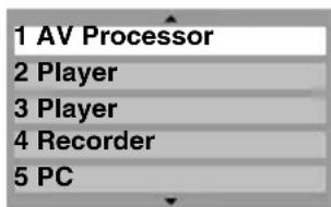 TOSHIBA 37CV501 - REGZA-LINK input source selection - 2