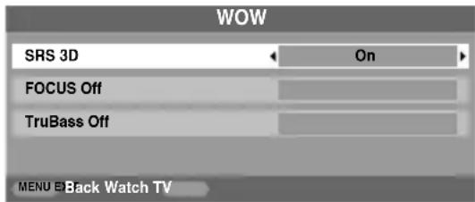 TOSHIBA 37CV501 - SRS WOW® sound effects - 1