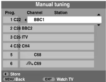TOSHIBA 37CV501 - You must allow the television to complete the search. - 2