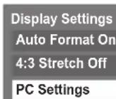TOSHIBA 32MV732 - Horizontal and Vertical Position - 1