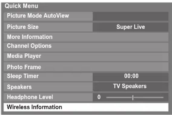 TOSHIBA 32MV732 - Wireless Information - 3