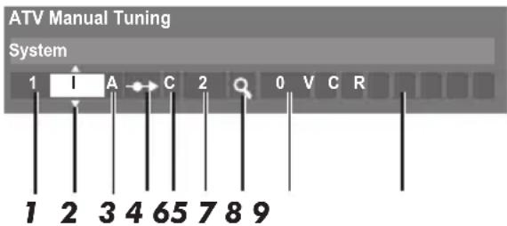 TOSHIBA 32MV732 - Tuning - 1