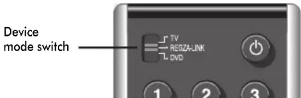 TOSHIBA 32MV732 - REGZA-LINK playback device control - 1