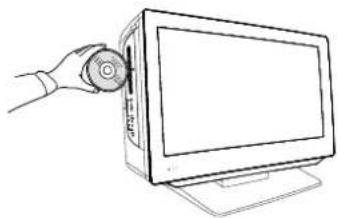 TOSHIBA 26DV615DG - Kindersicherung vorübergehend ausschalten - 2