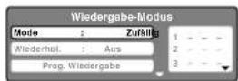 TOSHIBA 26DV615DG - Zufällige Wiedergabe (VCD) - 1