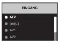 TOSHIBA 26DV615DG - Video-Eingang wählen - 3