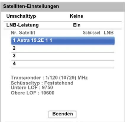 TOSHIBA 42L6453 - Um einen Satelliten hinzuzufügen: - 1