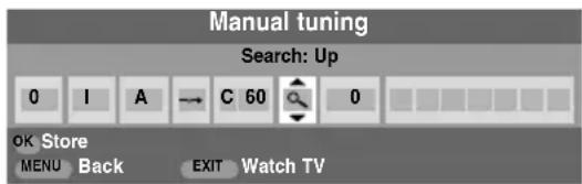 TOSHIBA 42CV505D - Manual tune - 5