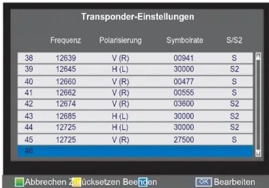 TOSHIBA 40W2444 - Einen Transponder hinzufügen - 3