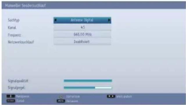 TOSHIBA 40T5445 - Digitale Antenne manuelle Suche - 1