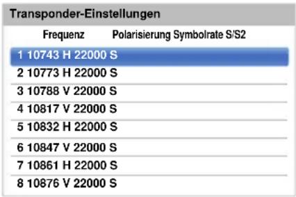 TOSHIBA 40L7365 - Um einen Transponder hinzuzufügen: - 2
