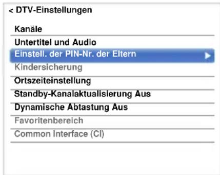 TOSHIBA 40L7353 - Einstell. der PIN-Nr. der Eltern - 1