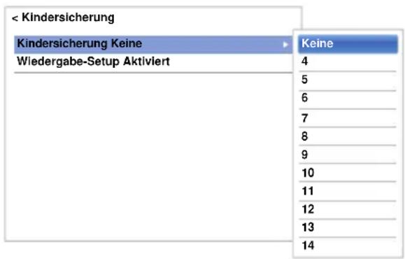TOSHIBA 40L6363 - Kindersicherung Einst. - 1