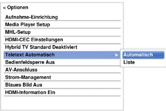 TOSHIBA 40L6363 - Auswahl des Modus - 1