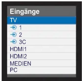 TOSHIBA 40L5353 - Eingangsauswahl - 1