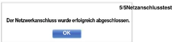 TOSHIBA 40L6351 - Drücken Sie OK, und der Netzanschlusstest startet. - 1