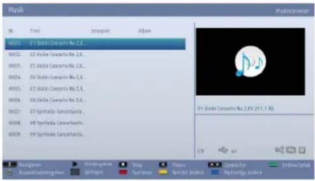 TOSHIBA 40L1343 - Wiedergeben von MP3-Dateien - 1