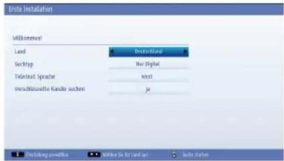 TOSHIBA 40L1343 - Erstinstallation - 2