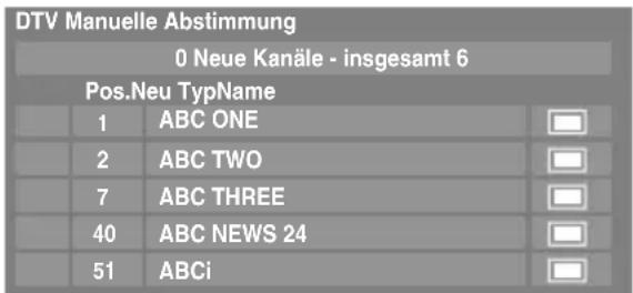 TOSHIBA 37XV636 - Manuelle Einstellung - 2