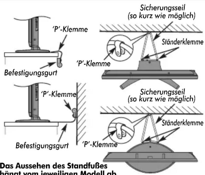 TOSHIBA 37XV633 - Reinigen des Bildschirms und des Gehäuses... - 1