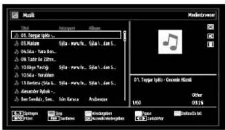 TOSHIBA 37BV701G - Wiedergeben von MP3-Dateien - 1