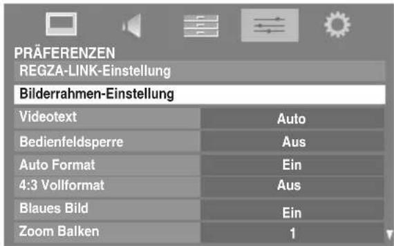 TOSHIBA 32XV623 - Öffnen über das Menü - 1