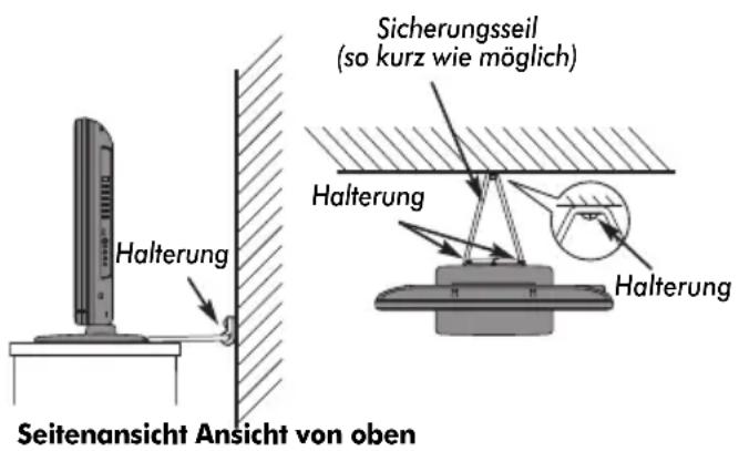 TOSHIBA 32XV500P - Wahl des Standorts - 1