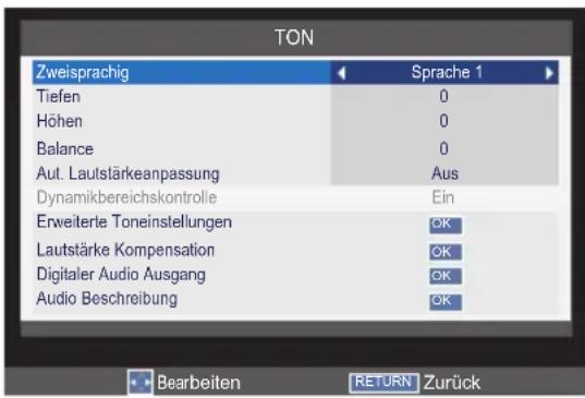 TOSHIBA 32W2454 - Sprache - 2