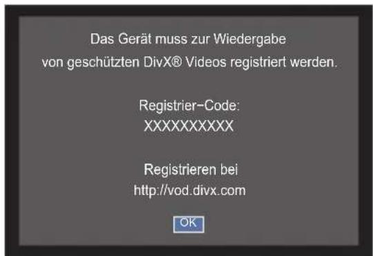 TOSHIBA 32W2454 - DivX Abmeldung - 3